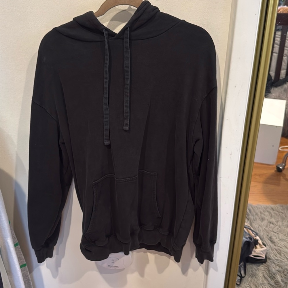 Aerie Black SUPER Cozy Hoodie